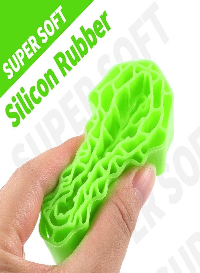 MOHERO 1.3" Tires Inserts 60mm 4Pcs Soft Silicone Rubber Inserts for 64-72mm 1.3" Tires (Green) - Image 4